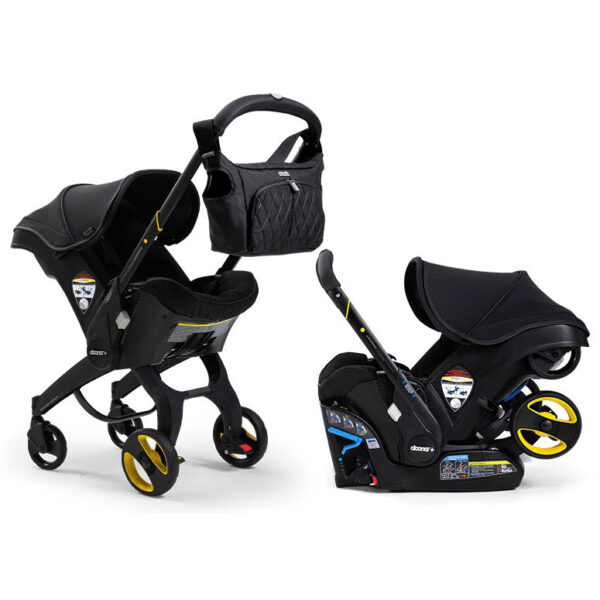 Doona+ Infant Car Seat & Stroller - Midnight