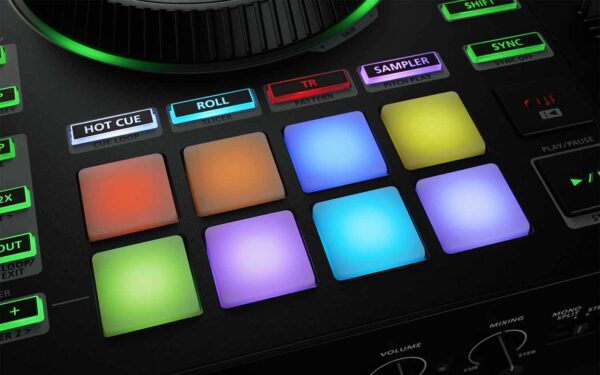Roland DJ-808, 4-Channel DJ Controller for Serato DJ - Image 10