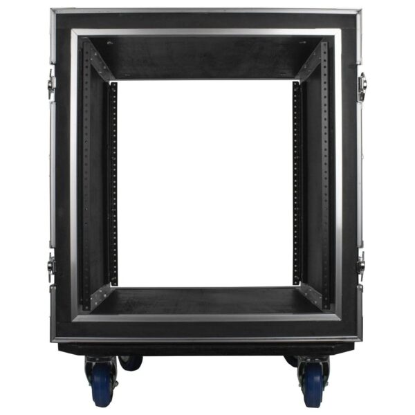 Odyssey FZS12W, 12U Shock Mount Rack Flight Case With Wheels - Image 7