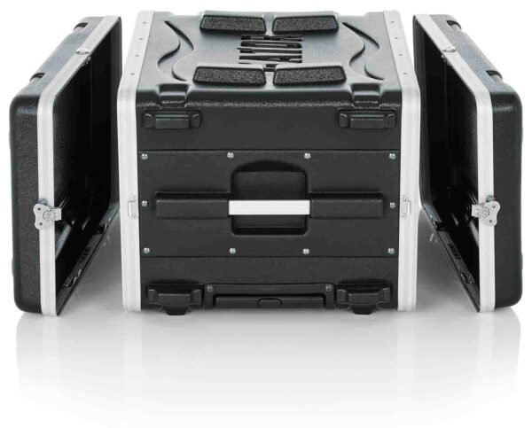 Gator Cases GRR-6PL-US Powered Rolling Molded 6U Rack Case - Image 7