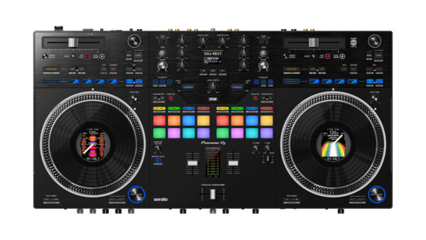 Pioneer DDJ-REV7 Scratch Style 2-Channel Professional DJ Controller for Serato DJ Pro - Black