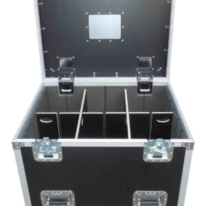 PROX XS-UTL243030W MK2 Heavy-Duty Truck Pack Utility Flight Case with Divider and Tray Kit