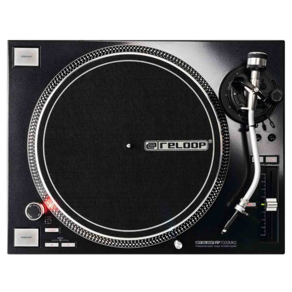 Reloop AMS RP7000 MK2 Professional DJ Upper Torque Turntable System - Image 5