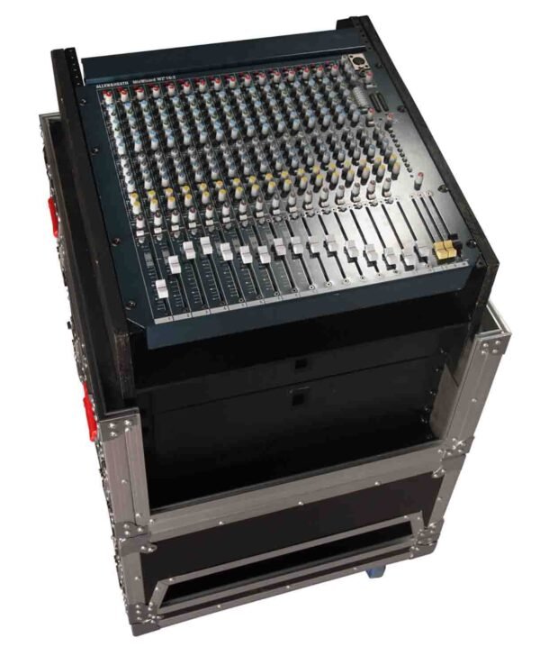 Gator Cases G-TOUR-GRC-1406, 14U Top, 6U Side Road Console Rack Case - Image 4