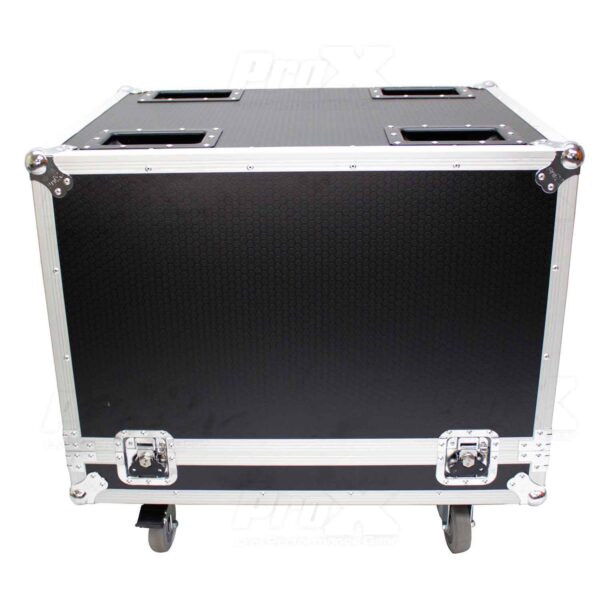 ProX X-RCF-SUB9004AS Subwoofer Flight Case for RCF SUB 9004-AS with 4" Wheels - Image 3