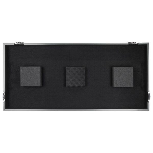 Odyssey FZGSL12CDJWR Black Low Profile 12″ Format DJ Mixer and Two Large Format Media Players Flight Coffin Case with Wheels and Glide Platform - Image 6