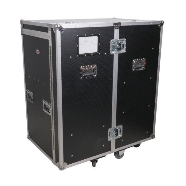 ProX XS-6DMIC25W, ATA Flight Style Mic Stand and Drawer Combo Case Stores up to 25 Professional Mic Stands with Side Door Storage. - Image 9
