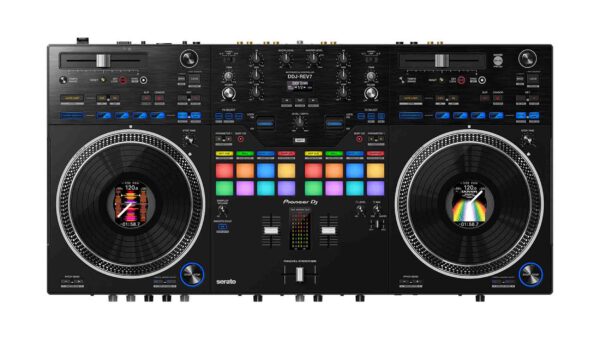 Pioneer DDJ-REV7, 2-Channel DJ Controller Package with Odyssey Flight Case and Pioneer Headphones - Image 6