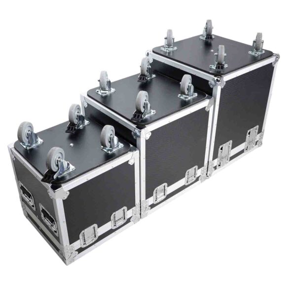 ProX XS-UTL49 PKG3, ATA Style Road Cases Large, Medium and Small Size with Wheels - Package of 3 - Image 10