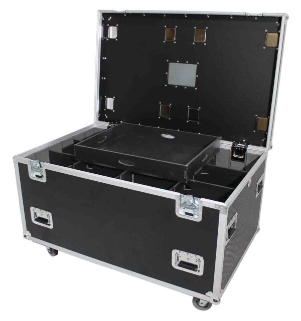 PROX XS-UTL483030W MK2 TruckPaX Heavy-Duty Truck Pack Utility Flight Case W-Divider and Tray Kit - 1/2 Inch Plywood - Image 3