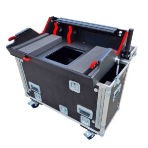 ProX XZF-GMA3 LIGHT Flip-Ready Retracting Case for grandMA3 Light Console by ZCASE