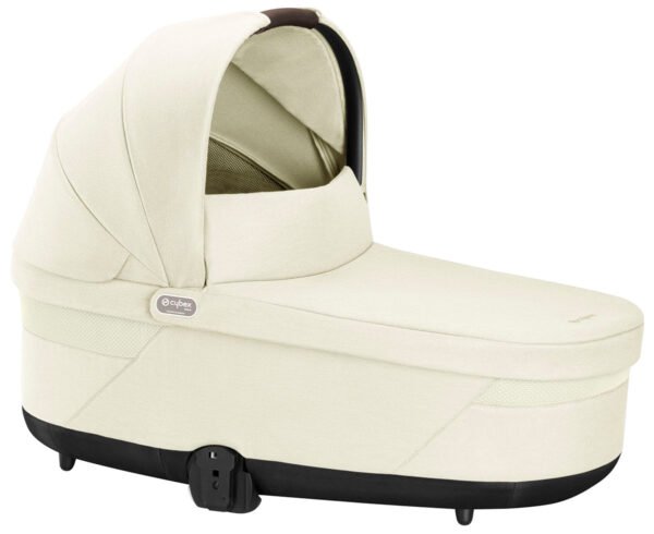 Cybex Balios S Lux 2 Stroller + Cot S Lux 2 Bundle - Taupe Frame / Seashell Beige - Image 5