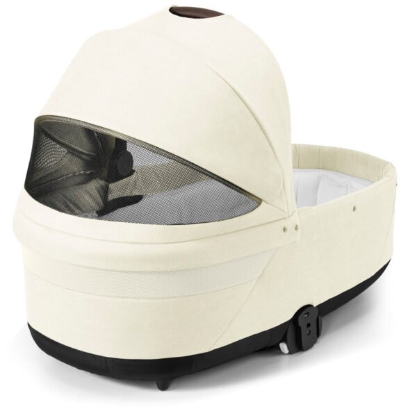 Cybex Balios S Lux 2 Stroller + Cot S Lux 2 Bundle - Taupe Frame / Seashell Beige - Image 7