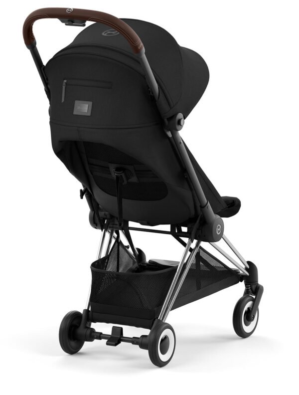 Cybex COYA Compact Stroller + Cloud G Lux SensorSafe Travel System Bundle - Matte Black / Mirage Grey / Moon Black - Image 6