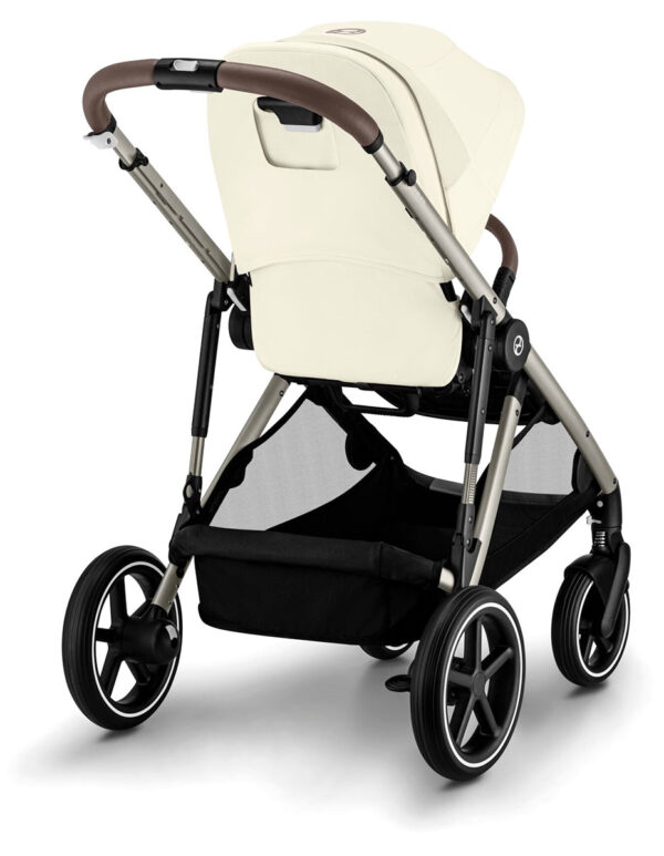 Cybex Gazelle S 2 Single-to-Double Stroller - Taupe Frame / Seashell Beige - Image 6