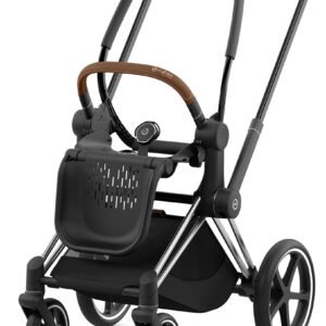 Cybex Priam 4 Stroller Frame - Chrome / Brown