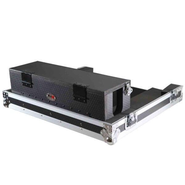 ProX XS-BX32CDHW DJ Flight Case for Behringer X32 Compact Mixer with Doghouse and Wheels - Image 7