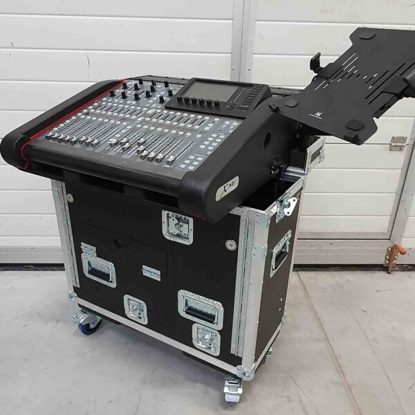 ProX XZF-BX32C Flip-Ready Easy Retracting Hydraulic Lift Case for Behringer BX32 Compact Console - Image 4