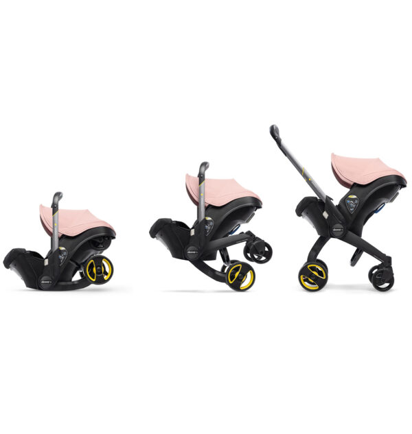Doona+ Infant Car Seat & Stroller - Blush Pink - Image 5
