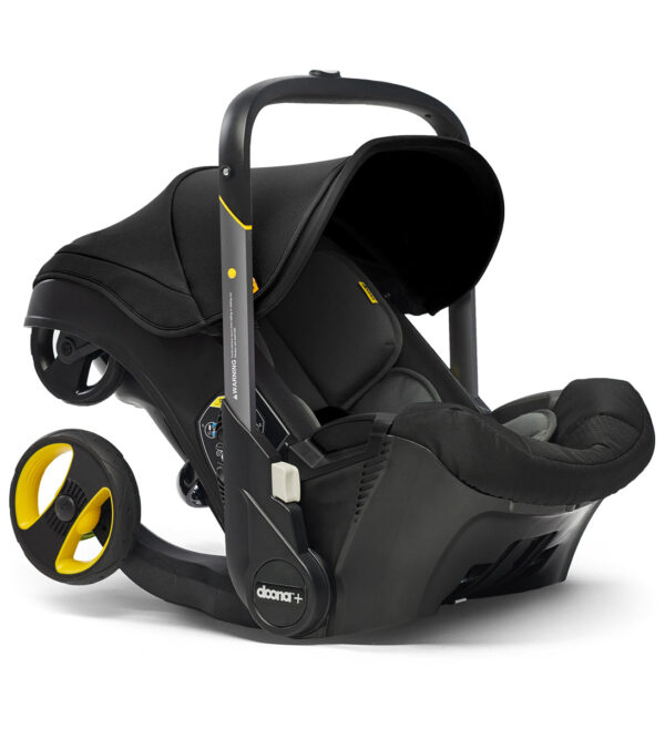 Doona+ Infant Car Seat & Stroller - Nitro Black - Image 2
