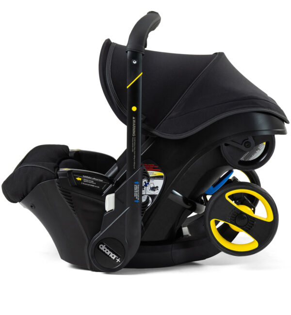 Doona+ Infant Car Seat & Stroller - Midnight - Image 9
