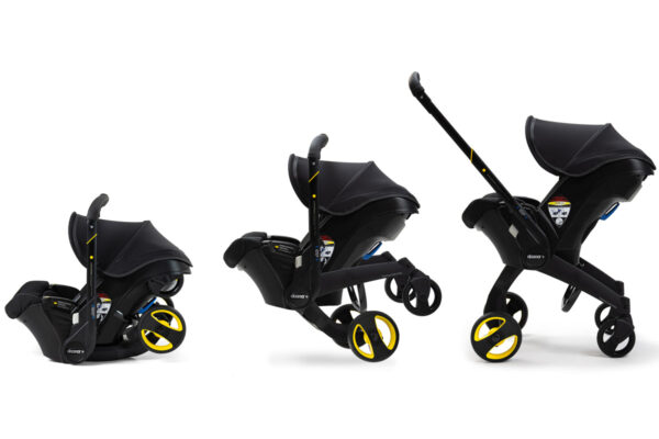 Doona+ Infant Car Seat & Stroller - Midnight - Image 8