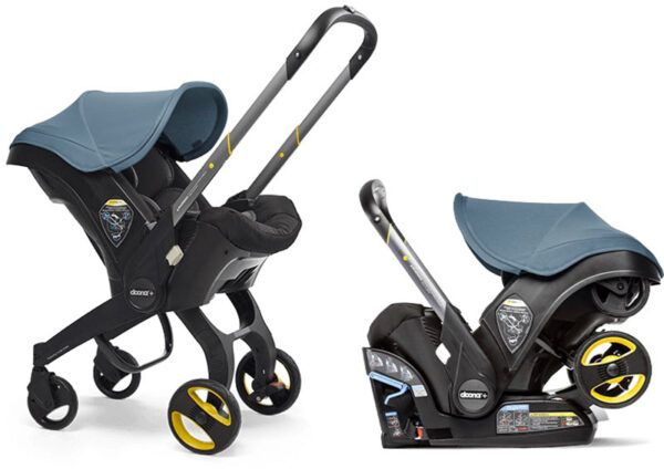 Doona+ Infant Car Seat & Stroller - Ocean Blue