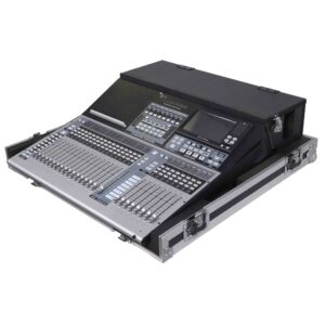 ProX XS-PRE32SX DHW ATA Digital Audio Mixer Flight Case for PreSonus StudioLive 32SX 24 24.4.2 AI Console with Doghouse and Caster Wheels