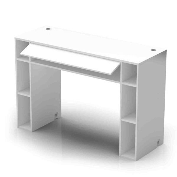 Glorious Modular DJ Mix Station with 6-Part Design - White