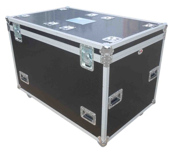 PROX XS-UTL483036W MK2 TruckPaX Heavy-Duty Truck Pack Utility Flight Case with Divider/Tray Kit and with 4 Inch Casters
