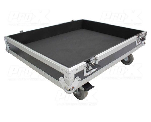 ProX X-RCF-SUB9004AS Subwoofer Flight Case for RCF SUB 9004-AS with 4" Wheels - Image 2