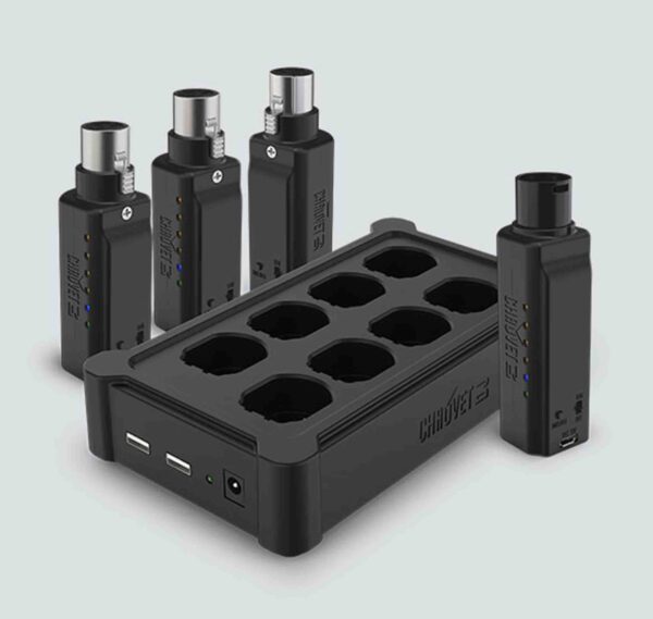 Chauvet ILS Effect DJ Package with DJ Lighting System, Tripod Stand, Fluid, DMX Cable, Haze Machine and ILS Command Lighting Controller - Image 8