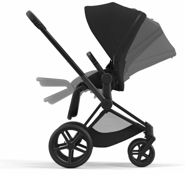 Cybex Priam 4 + Cloud G Lux SensorSafe Travel System Bundle - Jeremy Scott Wings / Moon Black - Image 2