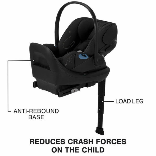 Cybex Priam 4 + Cloud G Lux SensorSafe Travel System Bundle - Chrome / Black / Soho Grey / Moon Black - Image 4