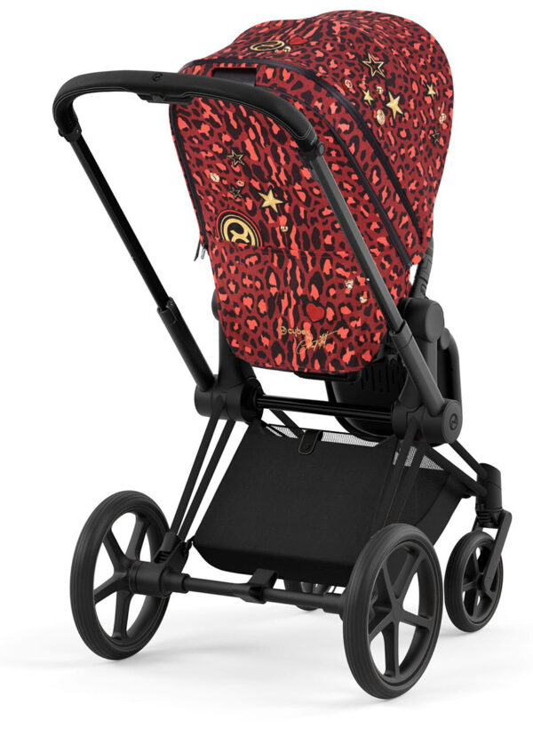 Cybex Priam 4 Complete Stroller with Lux Bassinet Bundle - Rockstar by Alec Voelkel - Image 7