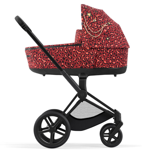 Cybex Priam 4 Complete Stroller with Lux Bassinet Bundle - Rockstar by Alec Voelkel - Image 2