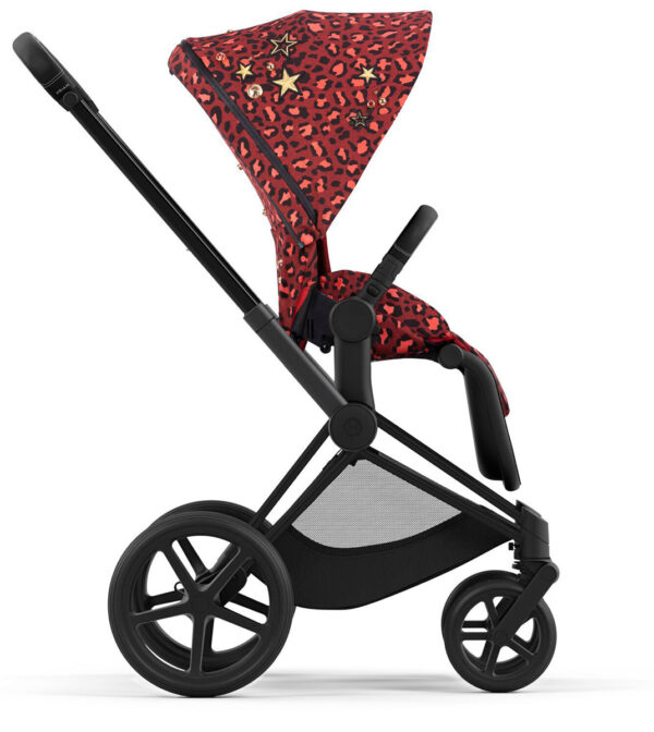 Cybex Priam 4 Complete Stroller with Lux Bassinet Bundle - Rockstar by Alec Voelkel - Image 6