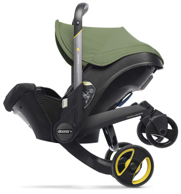 Doona+ Infant Car Seat & Stroller - Desert Green - Image 4