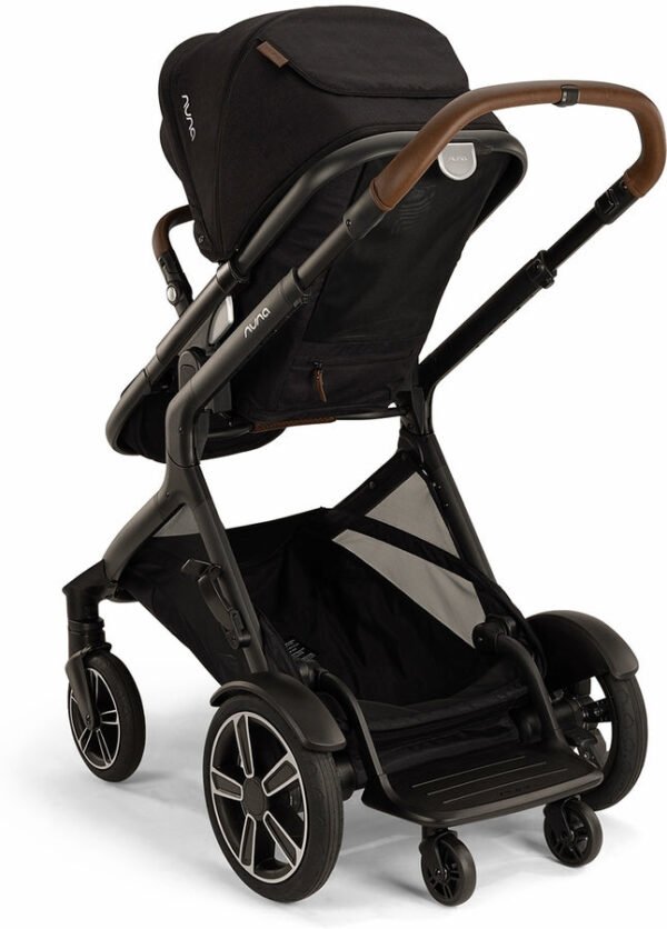 Nuna DEMI Next Double Stroller with Rider Board + PIPA urbn Travel System Bundle - Caviar - Image 7