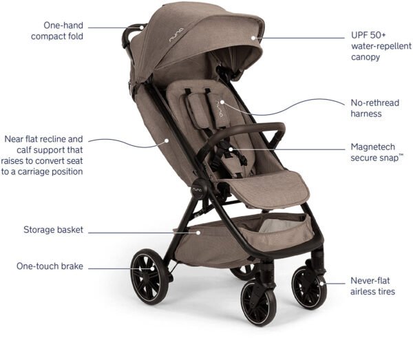 Nuna TRVL LX + PIPA urbn Travel System - Cedar - Image 3