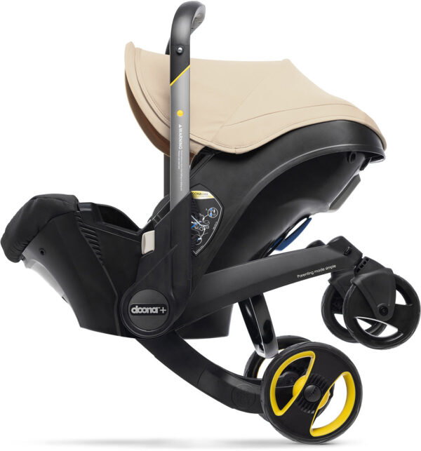 Doona+ Infant Car Seat & Stroller - Sahara Sand - Image 6