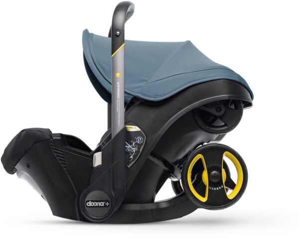 Doona+ Infant Car Seat & Stroller - Ocean Blue - Image 5