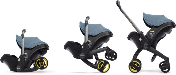 Doona+ Infant Car Seat & Stroller - Ocean Blue - Image 6