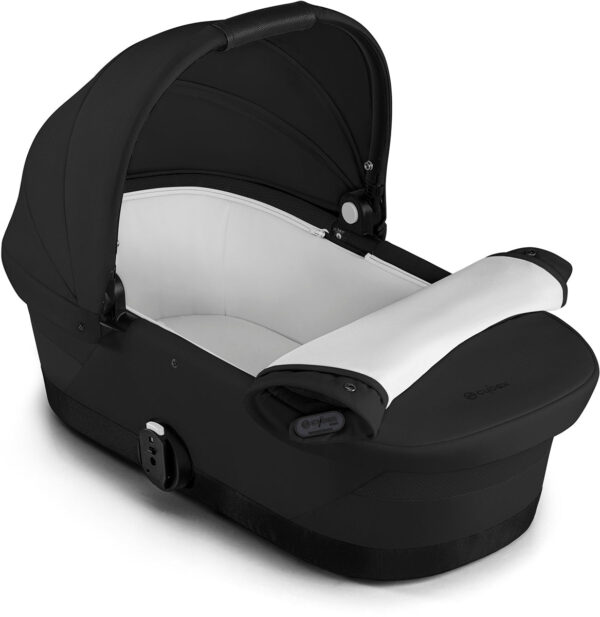 Cybex eGazelle S Electronic Assist Stroller + Gazelle S 2 Cot Bundle - Taupe Frame / Seashell Beige - Image 5