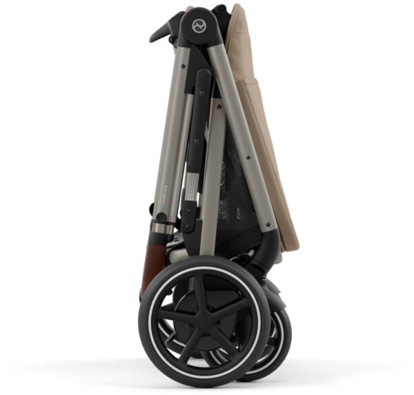 Cybex eGazelle S Electronic Assist Stroller - Taupe Frame / Almond Beige - Image 7