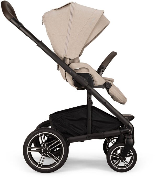 Nuna MIXX Next with Magnetic Buckle + PIPA RX Travel System Bundle - Biscotti / Caviar - Image 4