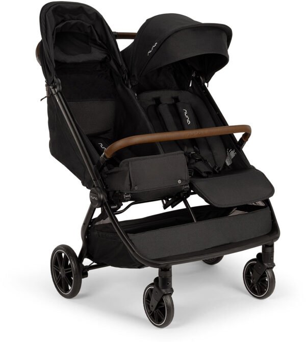 Nuna TRVL dubl + PIPA Aire RX Travel System Bundle - Caviar / Caviar - Image 7