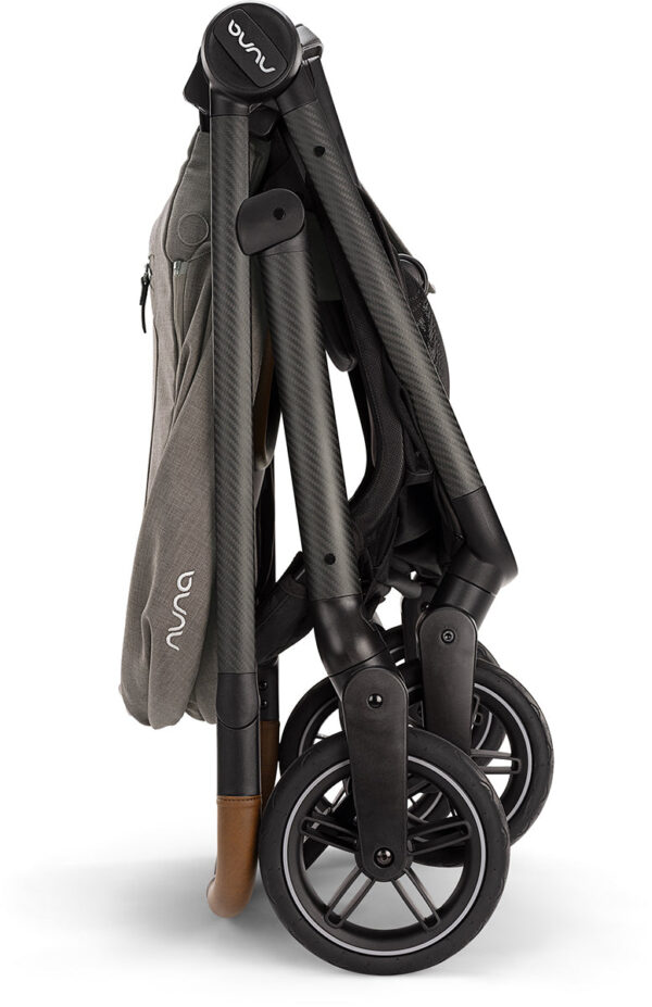 Nuna SWIV Stroller + LYTL Bassinet Bundle - Granite / Caviar - Image 6