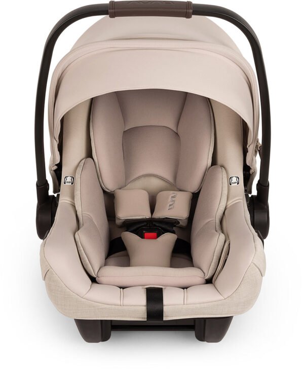 Nuna MIXX Next with Magnetic Buckle + PIPA Aire RX Travel System Bundle - Biscotti / Biscotti - Image 5