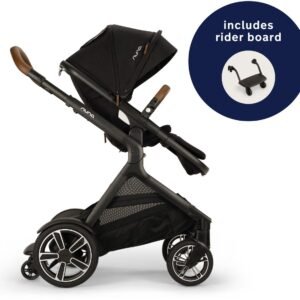 Nuna DEMI Next Stroller with Rider Board - Caviar